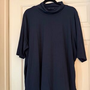 Ralph Lauren Navy Blue Turtleneck Top